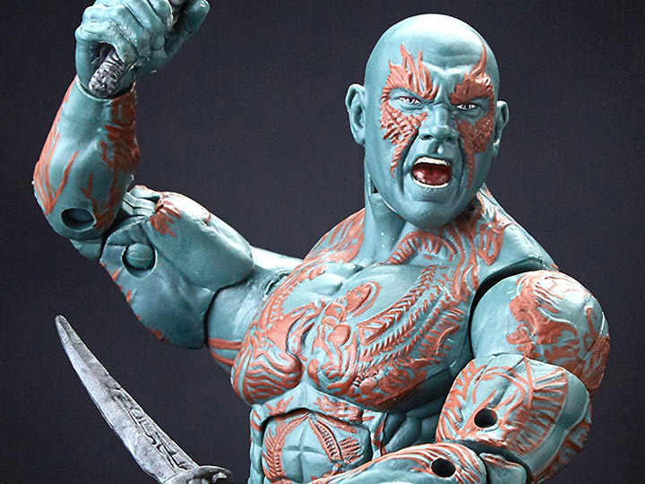 Guardians of the Galaxy Vol. 2 Marvel Legends Drax (Titus BAF) Gallery Image 1