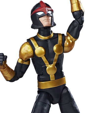 Guardians of the Galaxy Marvel Legends Nova (Titus BAF) Gallery Image 2