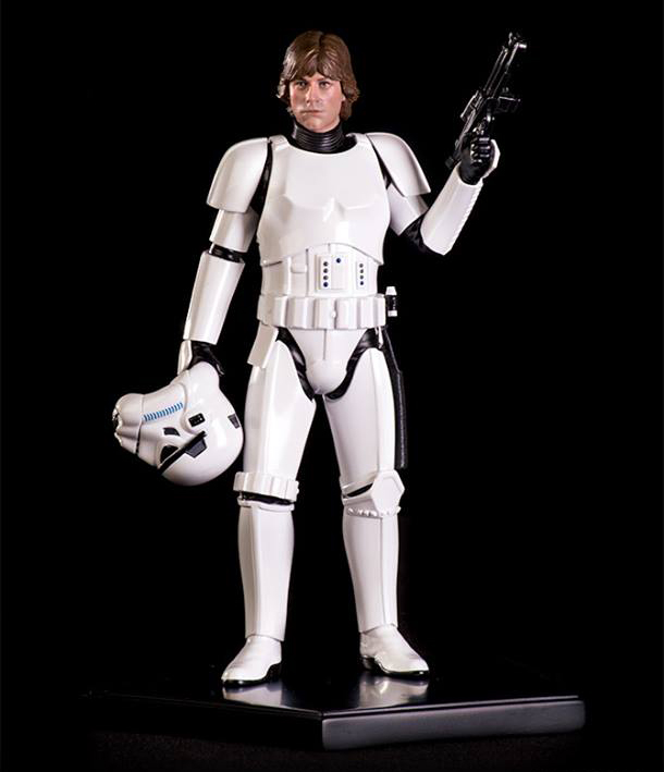 Star Wars Luke Skywalker Stormtrooper (A New Hope) 1/10 Art Scale Statue Gallery Image 3