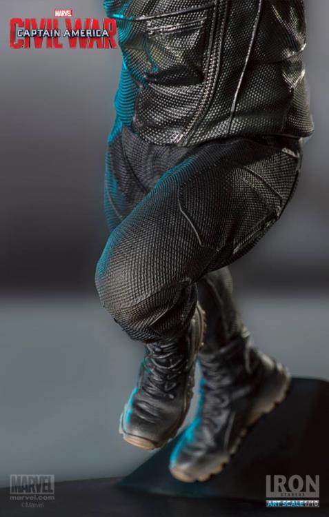 Captain America: Civil War Winter Soldier 1/10 Art Scale Statue Gallery Image 12