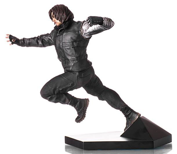 Captain America: Civil War Winter Soldier 1/10 Art Scale Statue Gallery Image 4