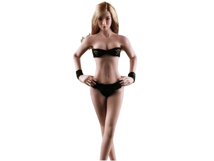 1/6 Scale Seamless Female Body (Pale 4.0 Middle Breast) Gallery Image 1
