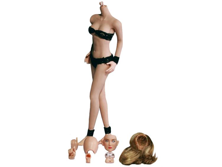 1/6 Scale Seamless Female Body (Pale 4.0 Middle Breast) Gallery Image 3