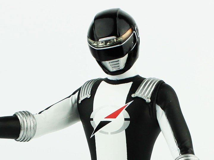 Boukenger 6" Sentai Hero Series - Black Ranger Gallery Image 1