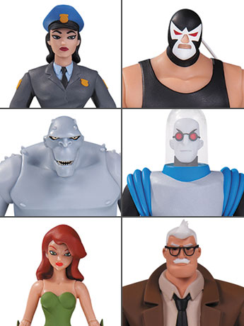 Batman: The Animated Series GCPD Rogues Gallery Action Figure Five-Pack with Bonus Commissioner Gordon Gallery Image 2