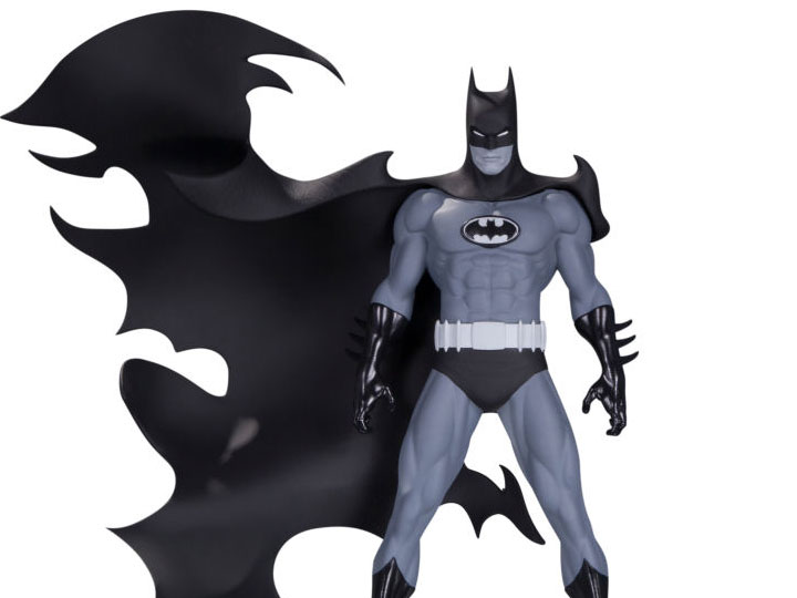 Batman Black And White Statue (Norm Breyfogle) Gallery Image 1