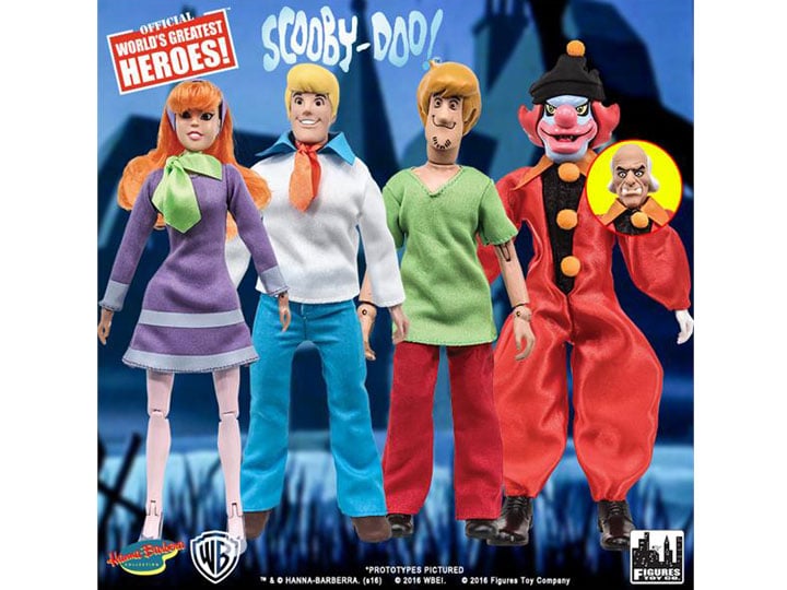 Scooby-Doo Retro 8" Figures Series 01 - Set of 4 Gallery Image 1