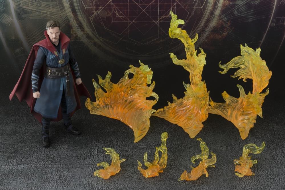 Doctor Strange S.H.Figuarts Doctor Strange & Burning Flame Set Gallery Image 9