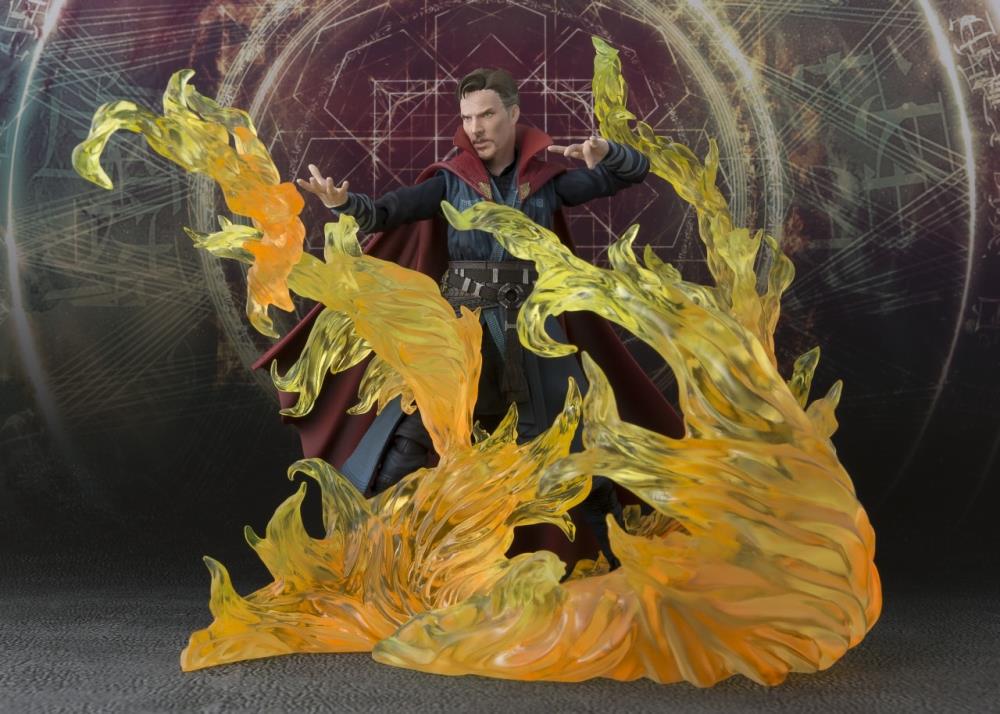 Doctor Strange S.H.Figuarts Doctor Strange & Burning Flame Set Gallery Image 8