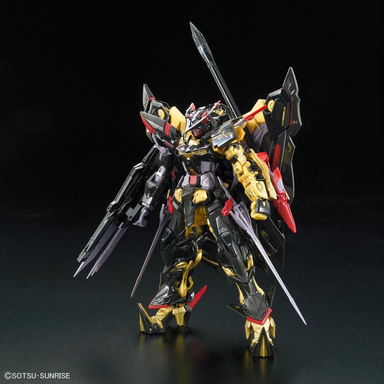 Mobile Suit Gundam SEED Astray RG Gundam Astray Gold Frame Amatsu Mina 1/144 Scale Model Kit Gallery Image 3