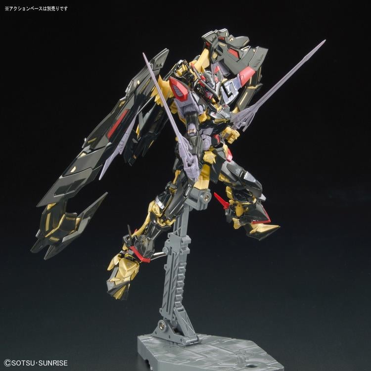 Mobile Suit Gundam SEED Astray RG Gundam Astray Gold Frame Amatsu Mina 1/144 Scale Model Kit Gallery Image 13