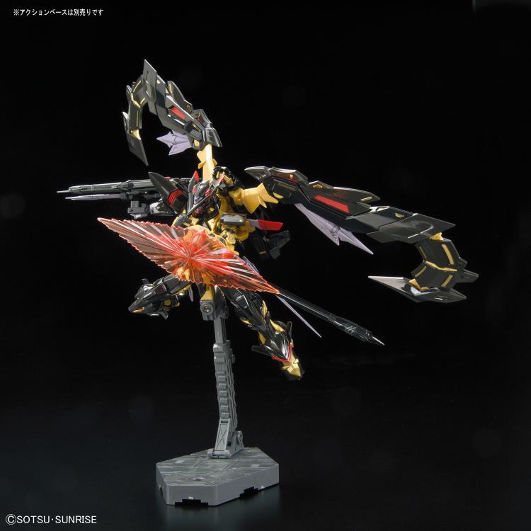 Mobile Suit Gundam SEED Astray RG Gundam Astray Gold Frame Amatsu Mina 1/144 Scale Model Kit Gallery Image 9