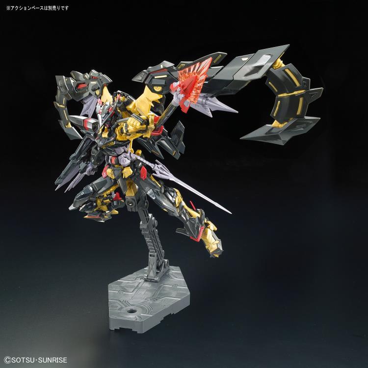 Mobile Suit Gundam SEED Astray RG Gundam Astray Gold Frame Amatsu Mina 1/144 Scale Model Kit Gallery Image 7