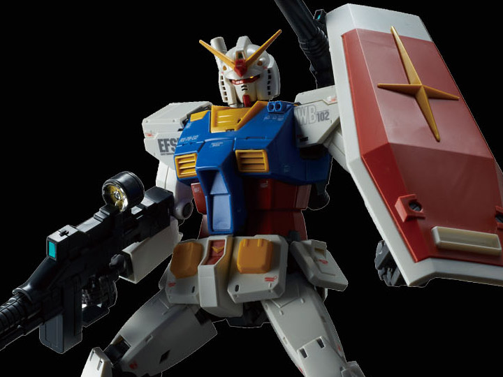 Mobile Suit Gundam: The Origin MG RX-78-2 Gundam 1/100 Scale Model Kit Gallery Image 1