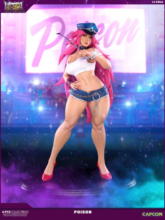 Street Fighter Poison 1/4 Scale Statue Gallery Image 3