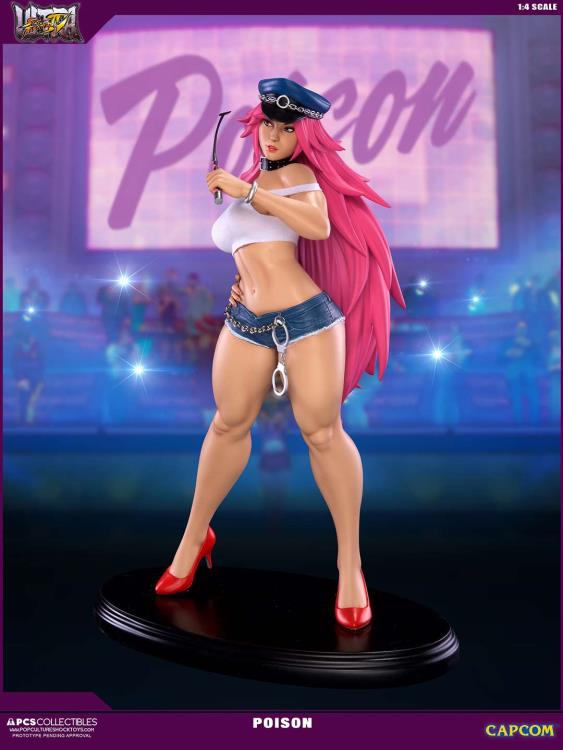 Street Fighter Poison 1/4 Scale Statue Gallery Image 6
