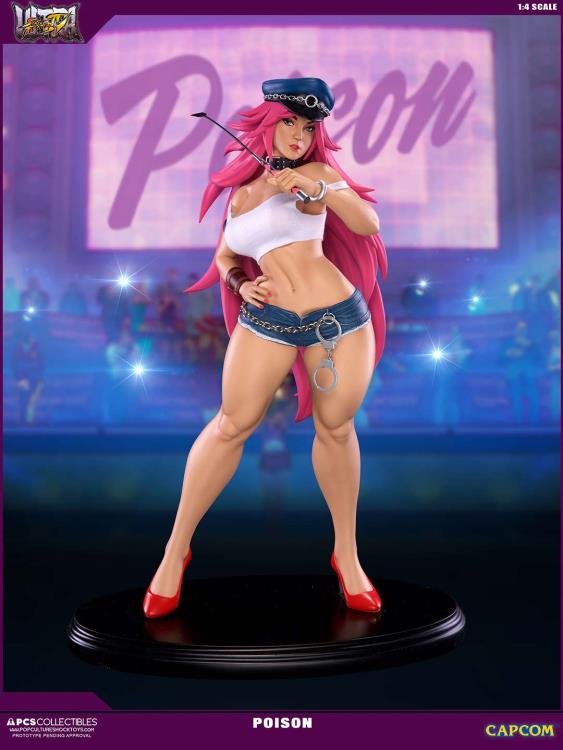 Street Fighter Poison 1/4 Scale Statue Gallery Image 4