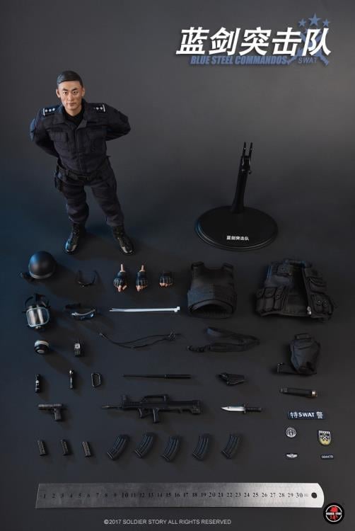 Blue Steel Commandos SWAT 1/6 Scale Figure Gallery Image 12