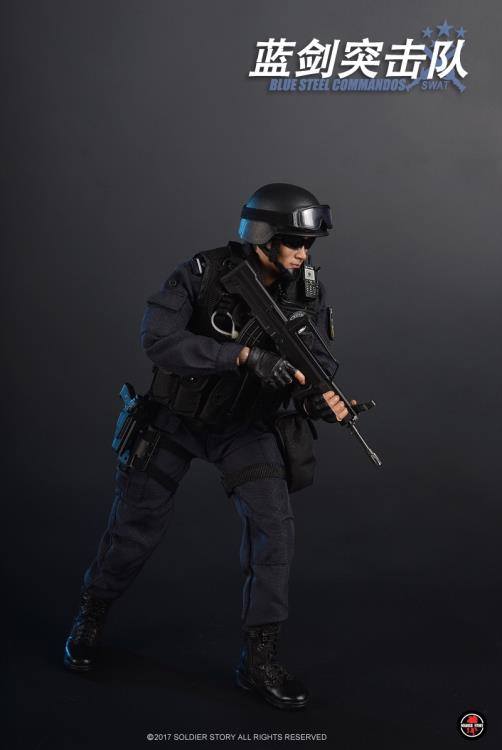 Blue Steel Commandos SWAT 1/6 Scale Figure Gallery Image 3