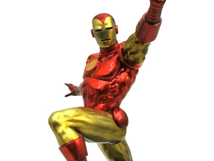 Marvel Premier Collection Classic Iron Man Statue Gallery Image 1