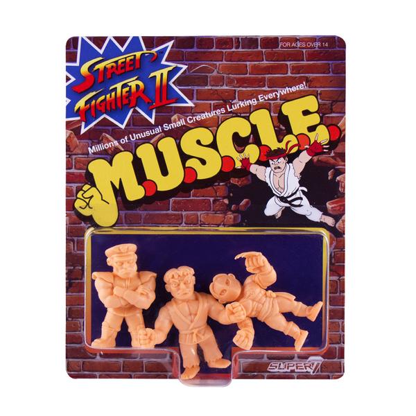 Street Fighter II M.U.S.C.L.E. Wave 1 Set of 4 Gallery Image 3