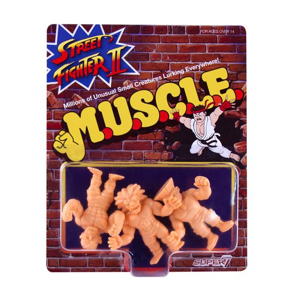 Street Fighter II M.U.S.C.L.E. Wave 1 Set of 4 Gallery Image 5