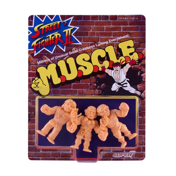 Street Fighter II M.U.S.C.L.E. Wave 1 Set of 4 Gallery Image 4