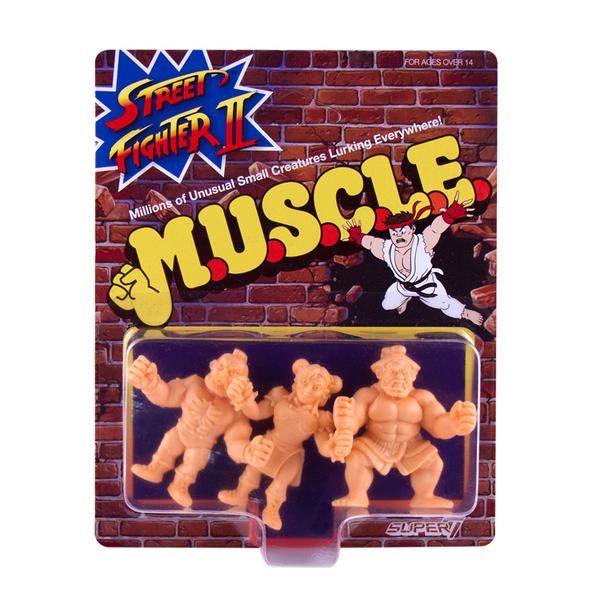 Street Fighter II M.U.S.C.L.E. Wave 1 Set of 4 Gallery Image 6