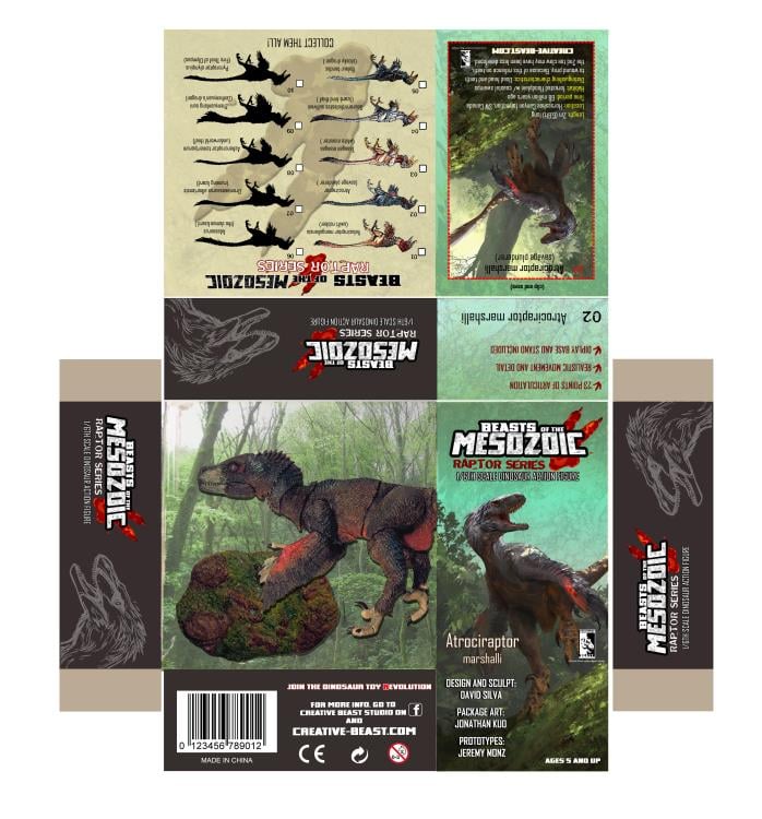 Beasts of the Mesozoic: Raptor Series Deluxe Figure - Atrociraptor marshalli Gallery Image 6