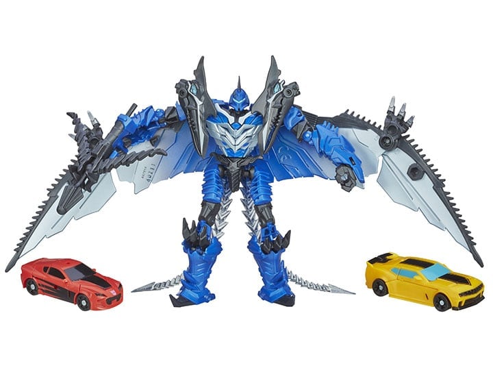 Transformers: Age of Extinction Scene Pack Bumblebee & Strafe vs. Stinger Exclusive Gallery Image 1