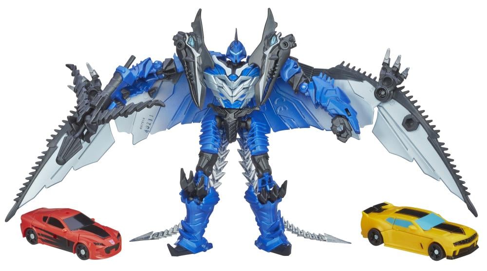 Transformers: Age of Extinction Scene Pack Bumblebee & Strafe vs. Stinger Exclusive Gallery Image 2