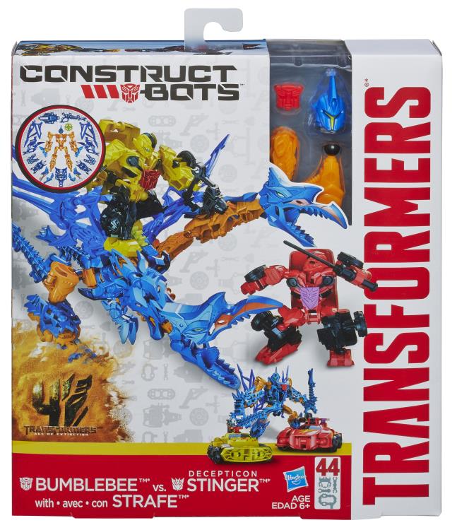 Transformers: Age of Extinction Construct Bots Bumblebee & Strafe vs. Stinger Exclusive Gallery Image 7
