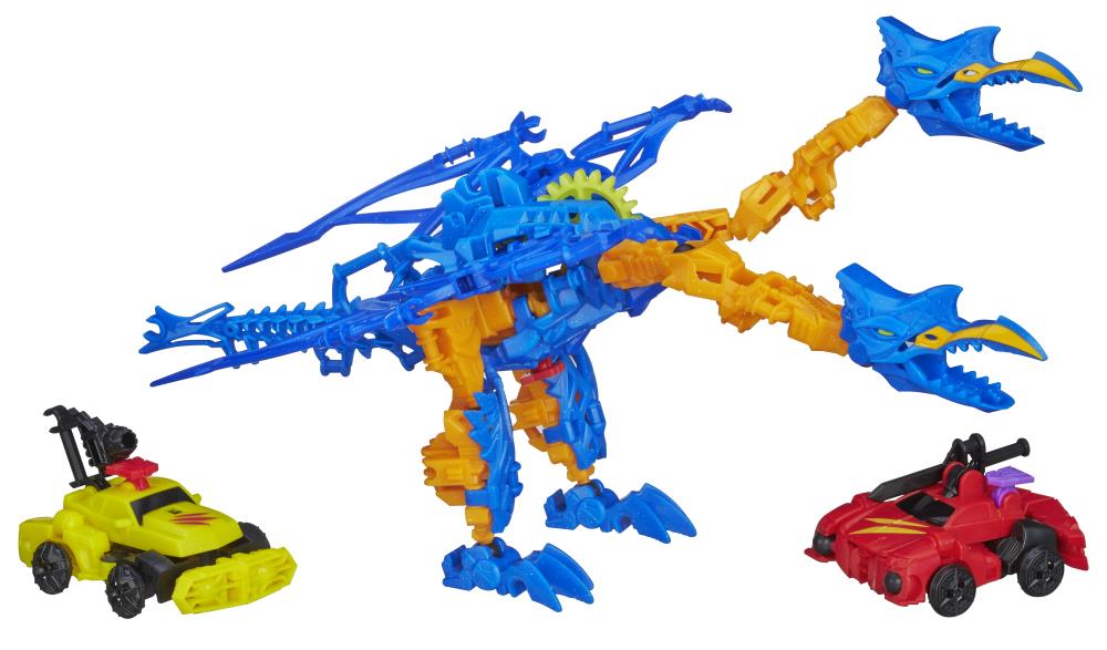 Transformers: Age of Extinction Construct Bots Bumblebee & Strafe vs. Stinger Exclusive Gallery Image 6