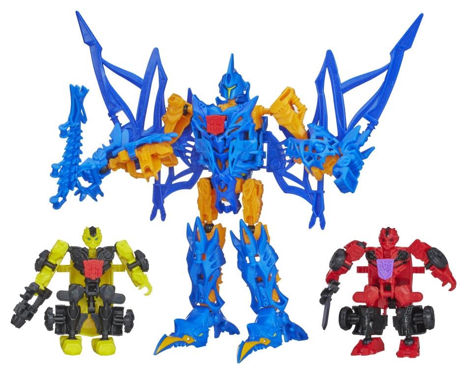 Transformers: Age of Extinction Construct Bots Bumblebee & Strafe vs. Stinger Exclusive Gallery Image 3