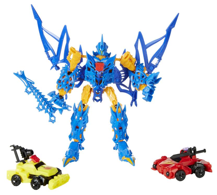Transformers: Age of Extinction Construct Bots Bumblebee & Strafe vs. Stinger Exclusive Gallery Image 5