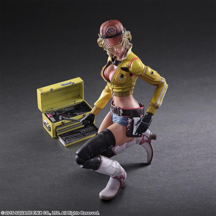 Final Fantasy Play Arts Kai Cindy Aurum Gallery Image 6