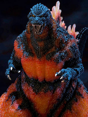 Godzilla Gigantic Series Burning Godzilla 1995 (1999c Ver.) SDCC