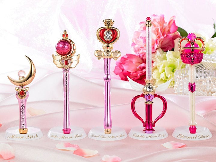 Sailor Moon 25th Anniversary Stick & Rod Set Moon Prism Edition