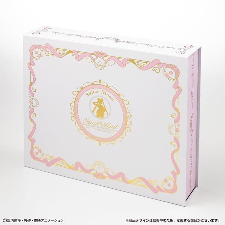 99.セーラームーン　sailor moon stich ＆rod Sailor Moon 25th Anniversary Stick & Rod Set Moon Prism Edition