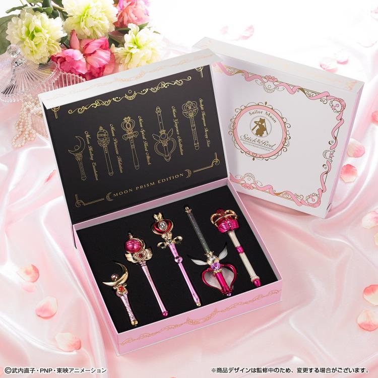 99.セーラームーン　sailor moon stich ＆rod Sailor Moon Stick & Rod Wand Fan Club Collection - YouTube