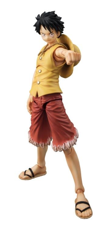 One Piece Variable Action Heroes Monkey D. Luffy (Past Blue Yellow Version) Gallery Image 5