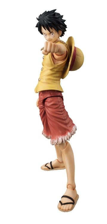 One Piece Variable Action Heroes Monkey D. Luffy (Past Blue Yellow Version) Gallery Image 4