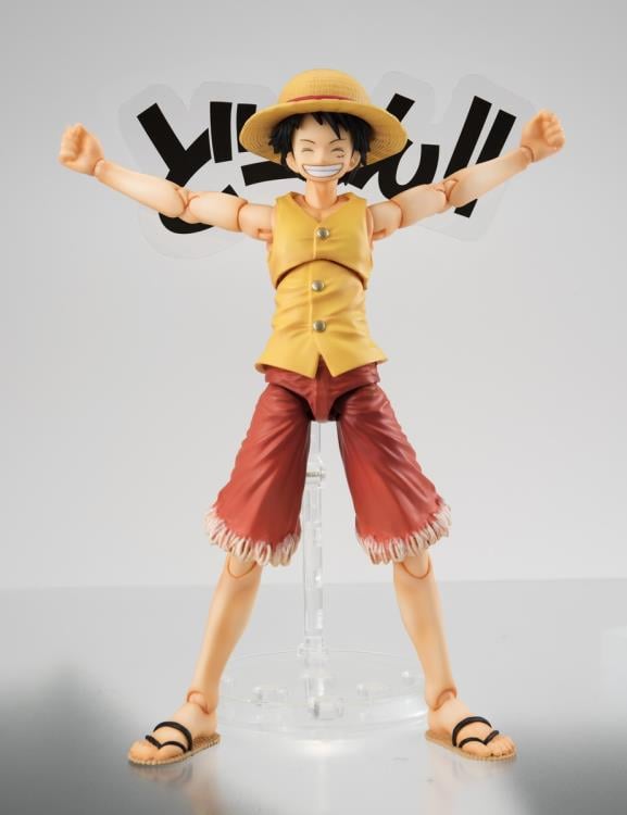 One Piece Variable Action Heroes Monkey D. Luffy (Past Blue Yellow Version) Gallery Image 9