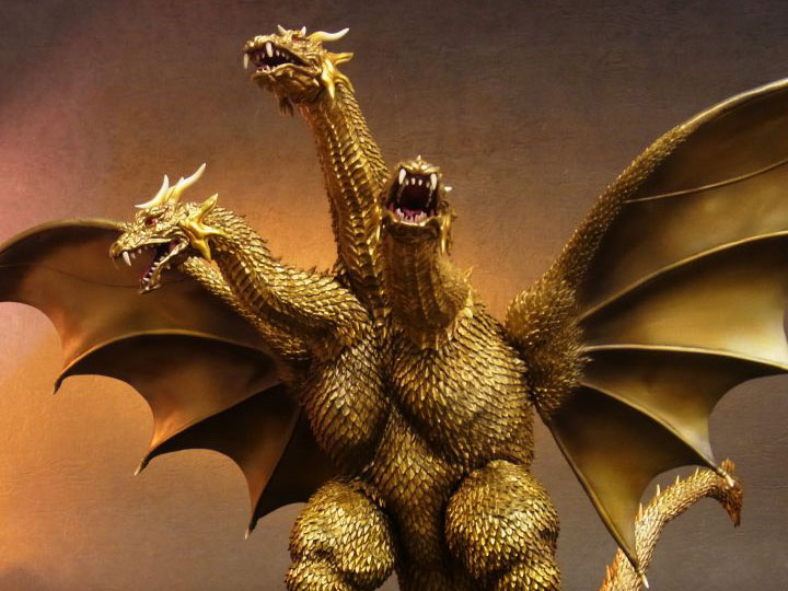 Godzilla Toho Daikaiju Series King Ghidorah (All-Out Attack) Gallery Image 1