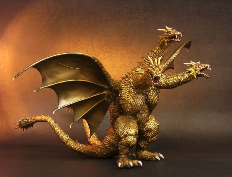 Godzilla Toho Daikaiju Series King Ghidorah (All-Out Attack) Gallery Image 4