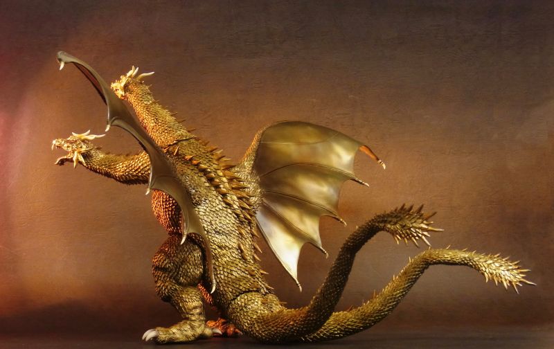 Godzilla Toho Daikaiju Series King Ghidorah (All-Out Attack) Gallery Image 5