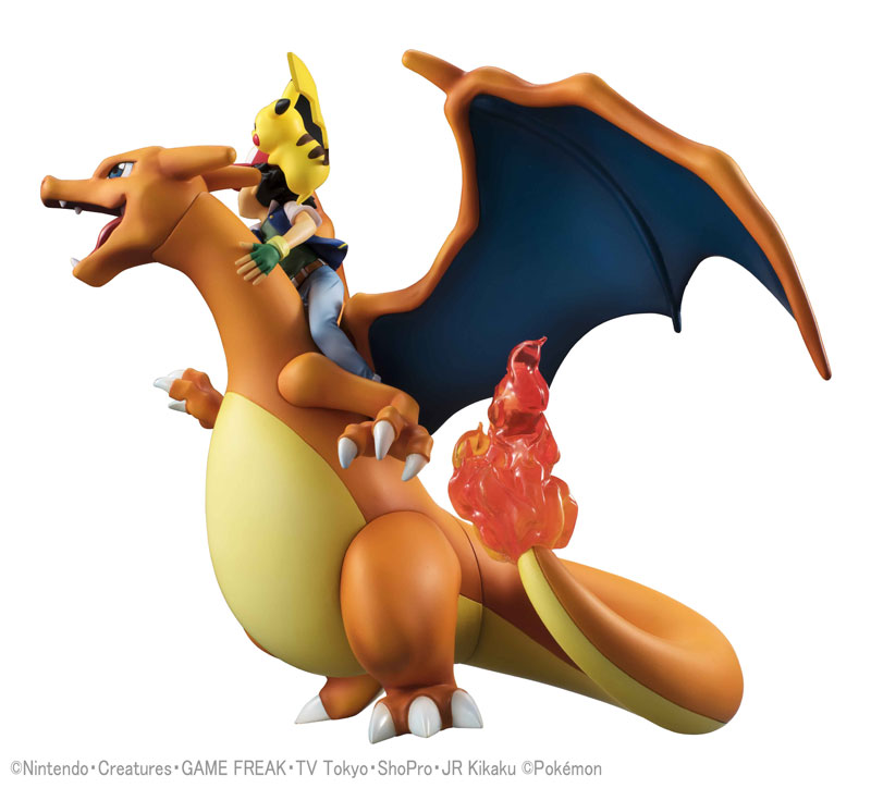 Pokemon G.E.M. Series Ash Ketchum & Pikachu & Charizard Gallery Image 6