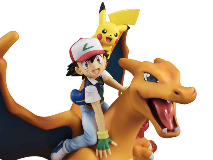 Pokemon G.E.M. Series Ash Ketchum & Pikachu & Charizard Gallery Image 1