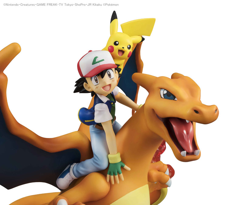 Pokemon G.E.M. Series Ash Ketchum & Pikachu & Charizard Gallery Image 8