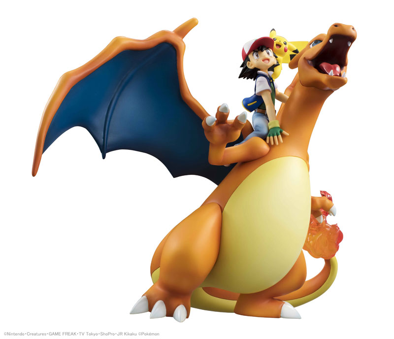 Pokemon G.E.M. Series Ash Ketchum & Pikachu & Charizard Gallery Image 7